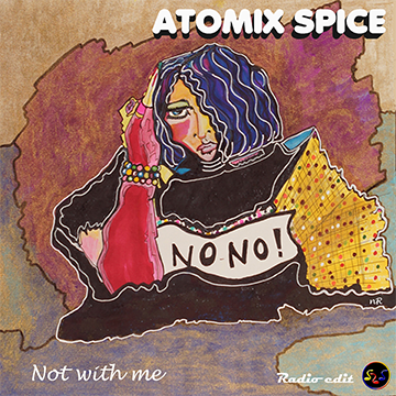 NOT WITH ME - Radio Edit version - cover